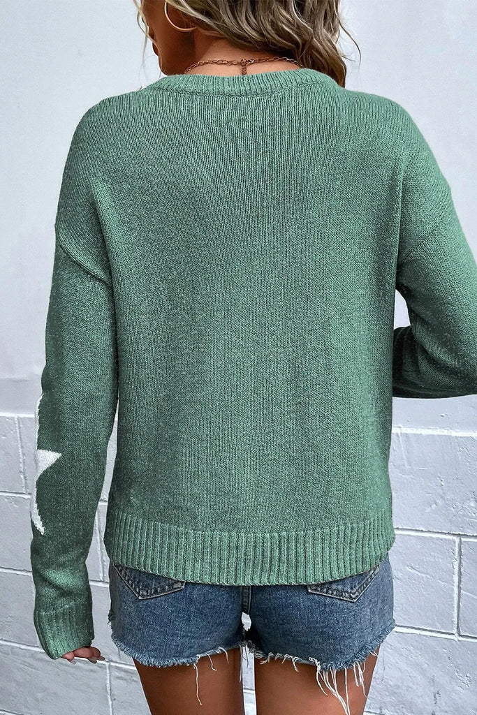 WW | Stilvolle Winter Casual Stern Pullover für Frauen