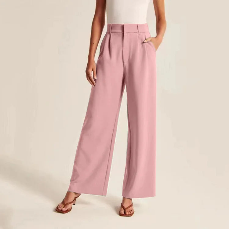 W&W Mode - Damen Chic Weite Bein Hosen