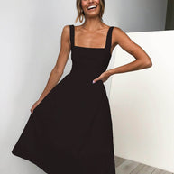 WW | Party Einfarbiges Kleid