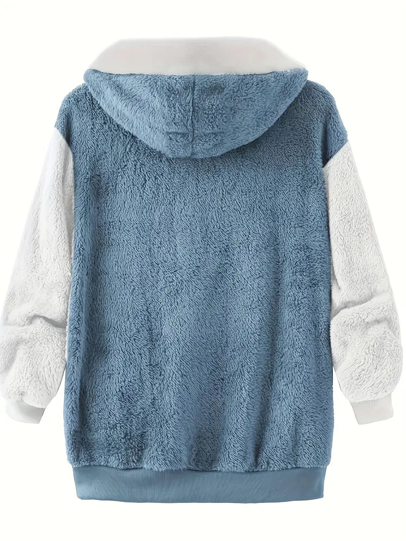 Gemütliche schicke Jacke mit Reißverschluss