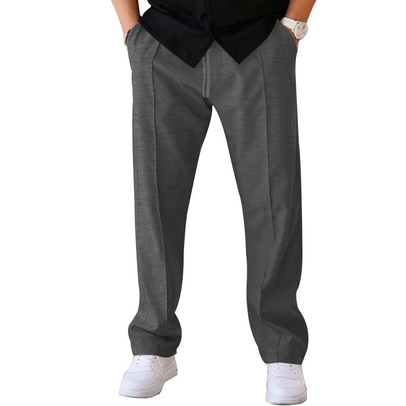 WW | Sportliche Herrenhose Mit Lockerem, Geradem Schnitt Und Kordelzug