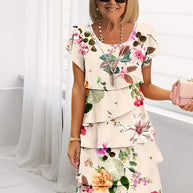WW | Elegantes Maxikleid Mit Blumenmuster