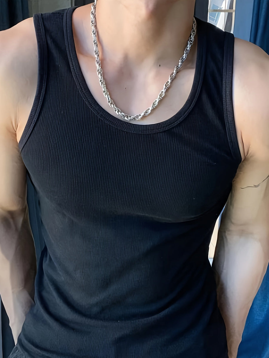 WW | Atmungsaktives Herren Tanktop Für Sommerliche Workouts