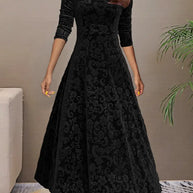 WW - Elegantes ausgestelltes A-Linien-Kleid
