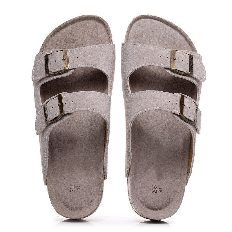 W&W Mode | Orthopädische Sandalen Mit Kork Fußbett Überlegene Unterstützung