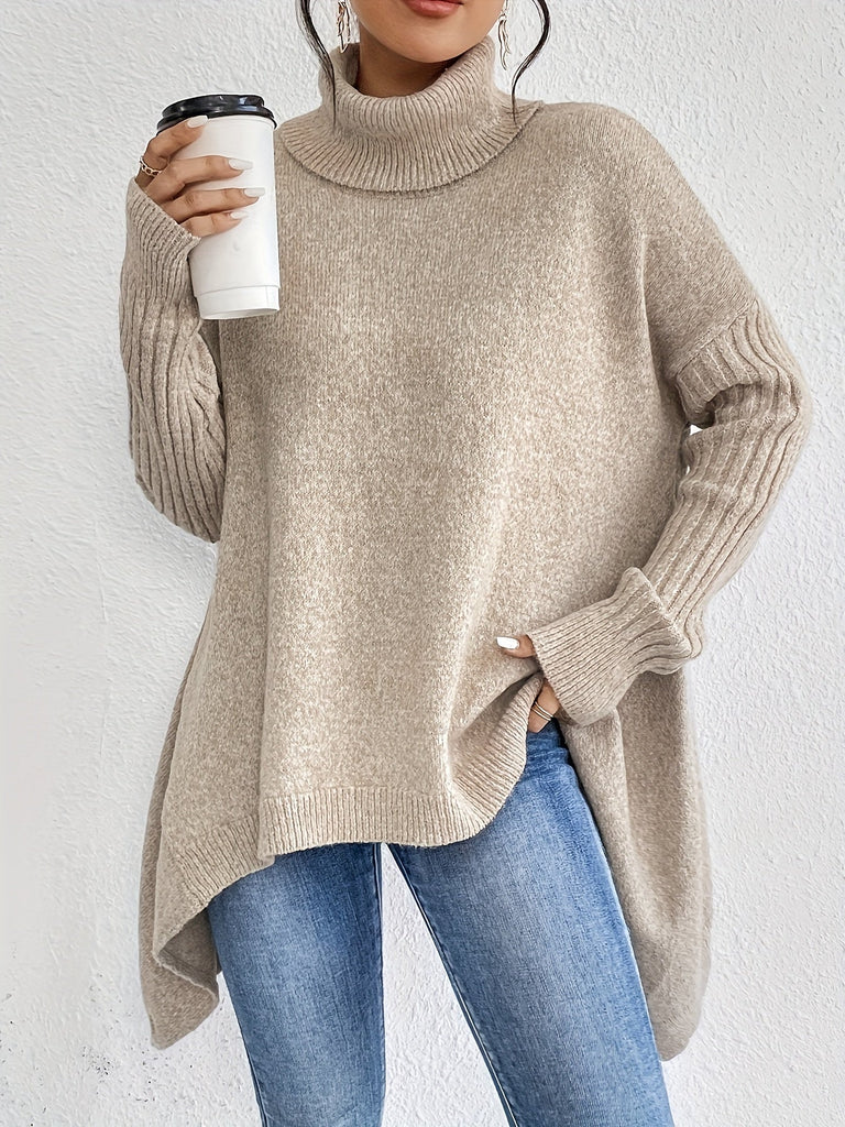 WW | Lässiger Longpullover Damen mit