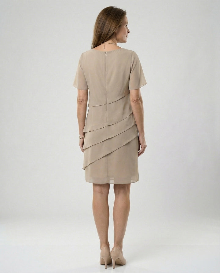W&W Mode | Elegantes Figurbetontes Damen Kleid