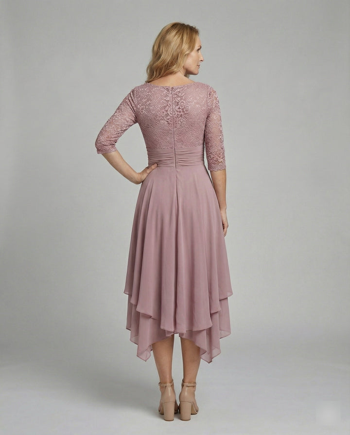 Damen Kleid mit lockerer Regular-Fit-Passform und leichtem Stretch