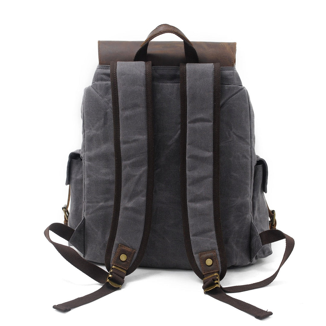 W&W Mode | Canvas Rucksack - BalticTrail - Nachhaltig und stilvoll für abenteuerliche Reisende