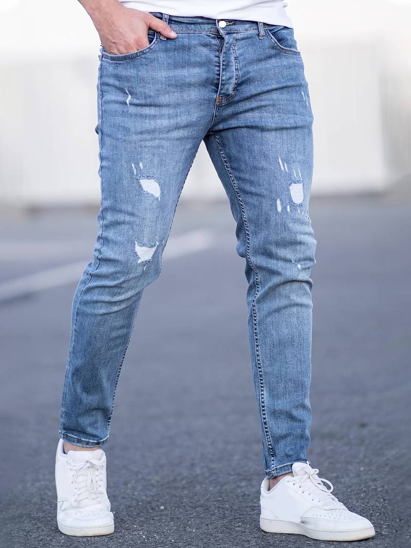 WW | zerrissene jeans für männer