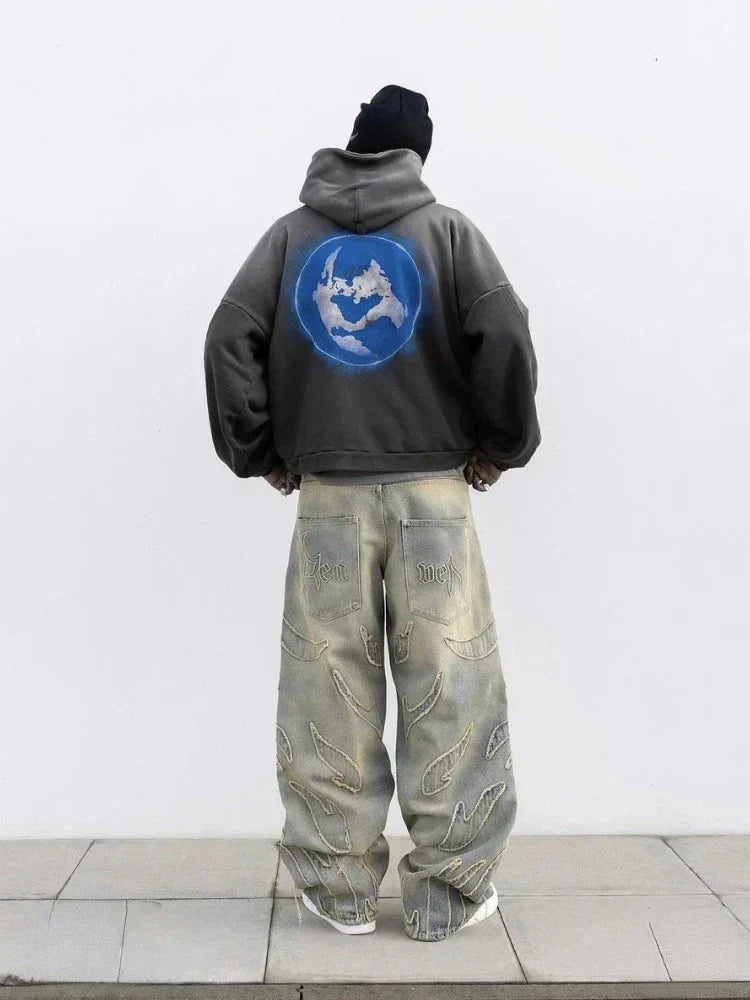 W&W Mode | Retro Baggy Jeans Im Streetwear Stil