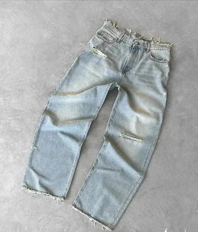 W&W Mode | Retro Baggy Jeans Im Streetwear Stil
