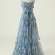 WW | Besticktem Tüll Elegantes Kleid Für Festliche Anlässe