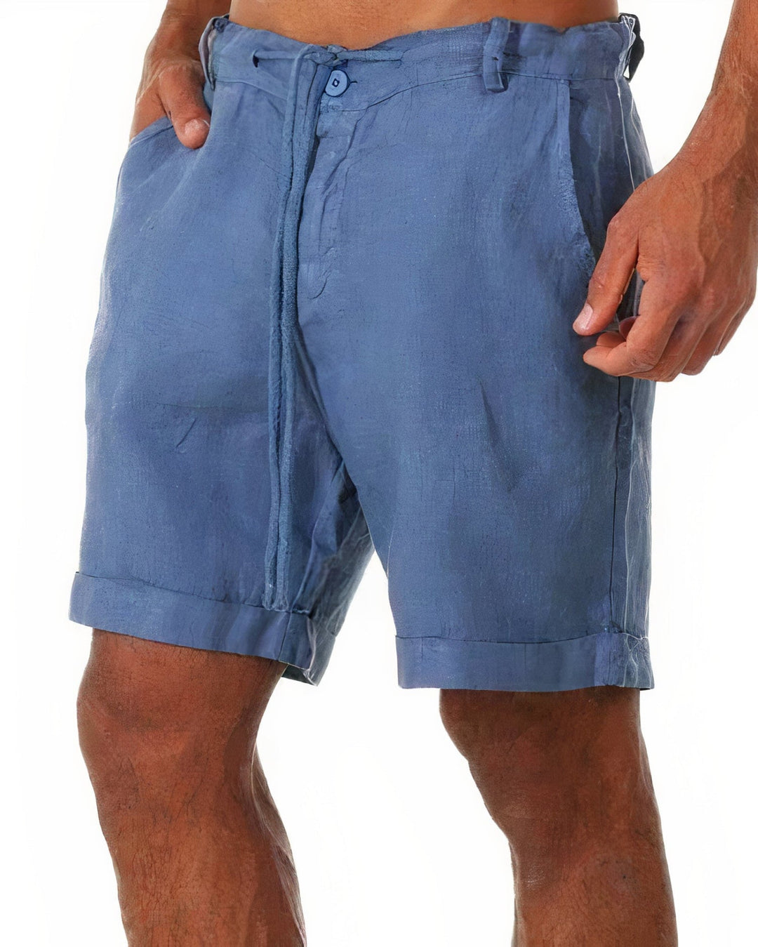 W&W Mode | Basis Leinen Shorts Für Herren