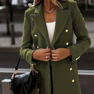 WW | Damen Winterjacke Tailliert Doppelreihig