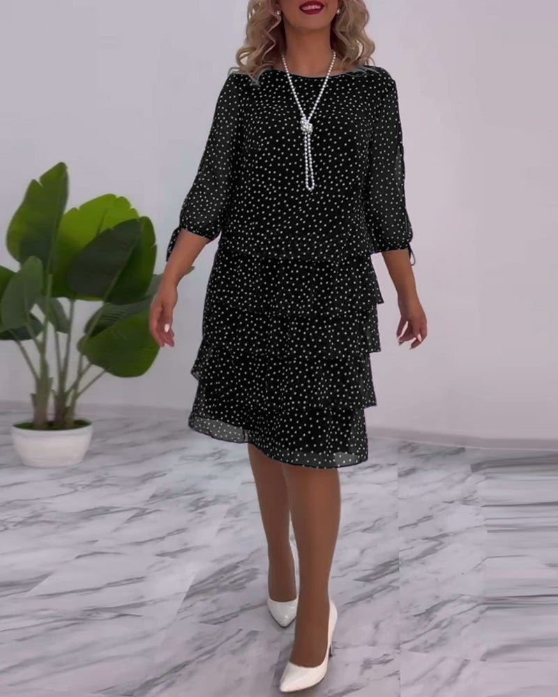 WW | Stilvolles Herbstkleid Mit Eleganz
