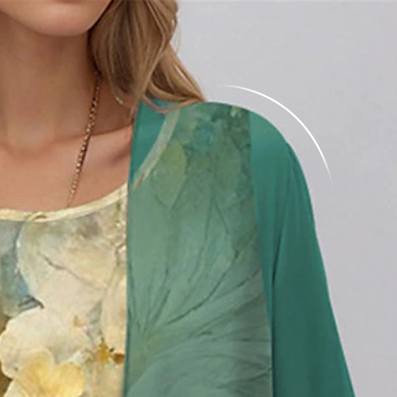 WW | Chic & Bequem Blusen Und Kleid Ensemble