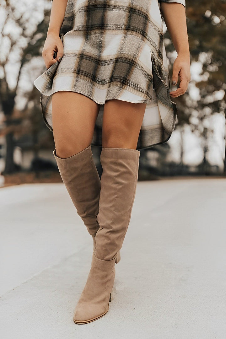 W&W Mode | Vielseitige Kniehohe Stiefel