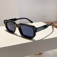 WW | Neue Retro Sonnenbrille Mit Quadratem Rahmen Für Herren