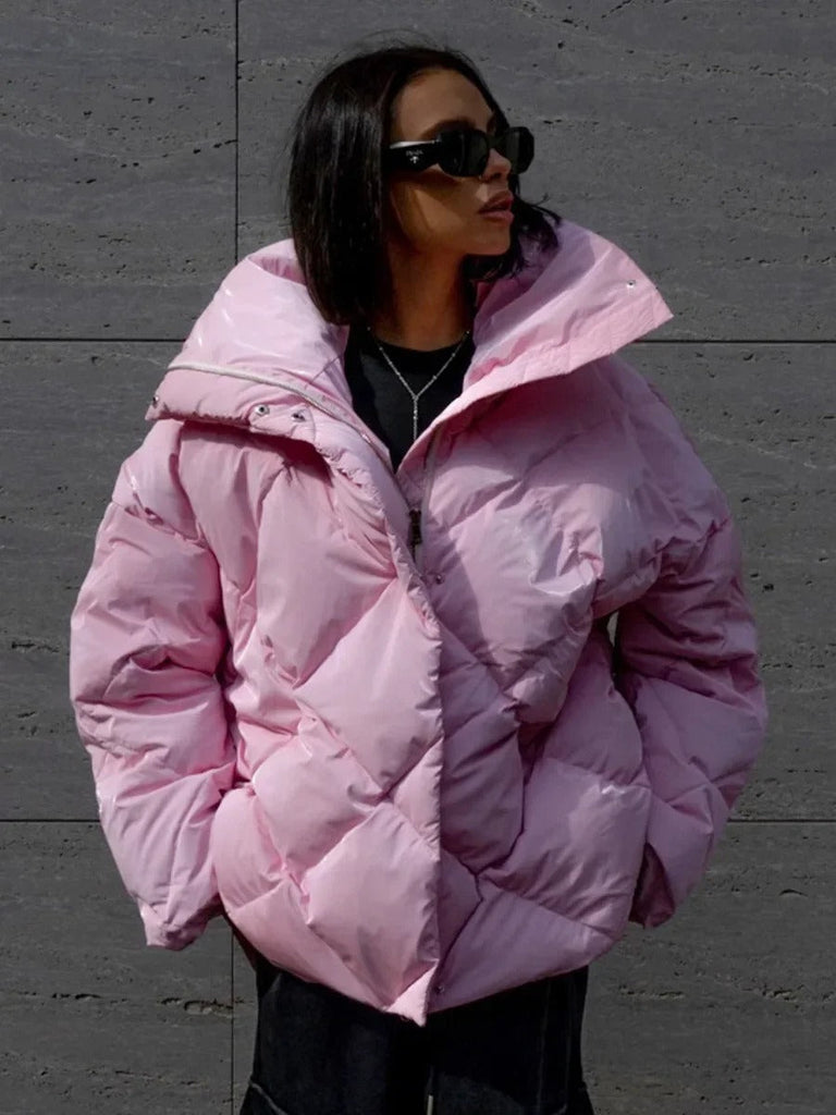 WW | Oversized Puffer mit Reißverschluss