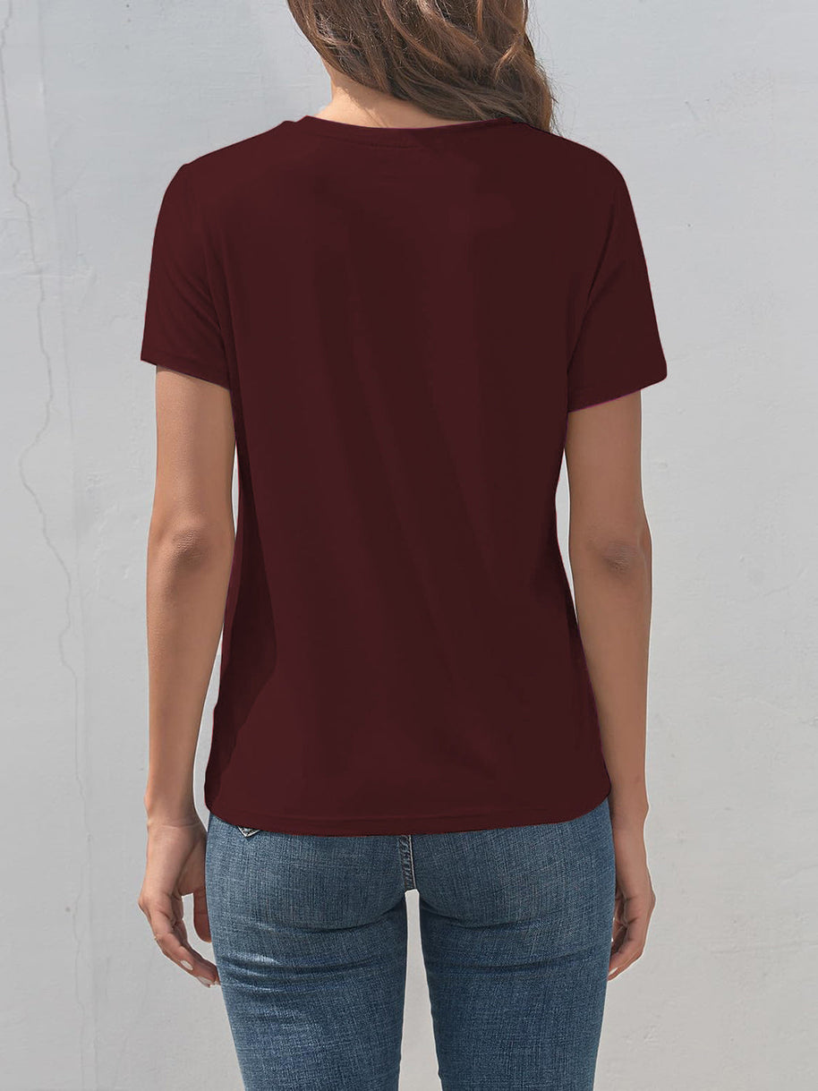 WW | Smile Rundhals Kurzarm T-Shirt