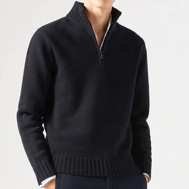 WW | Stylischer Zipper Pullover Für Herren