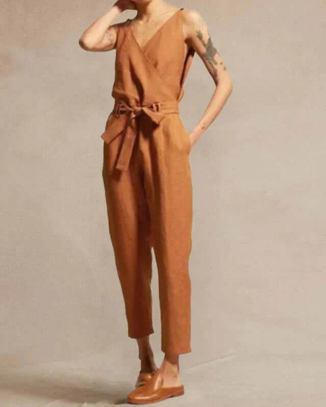 WW | Neck Ärmelloser Overall