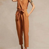 WW | Neck Ärmelloser Overall