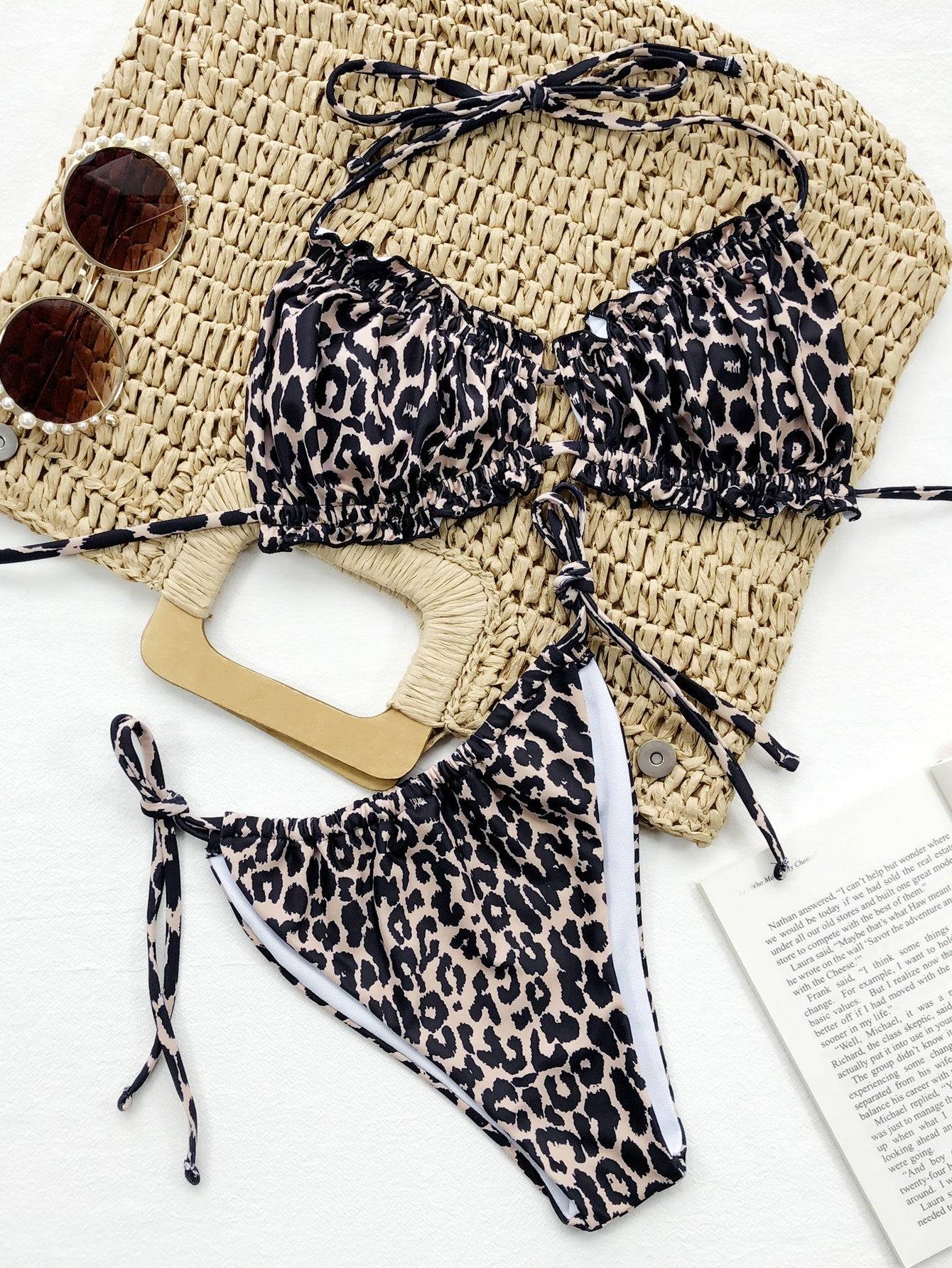 WW | Rüschentrill Halterneck Bikini Set