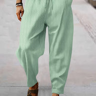 WW | Gestreifte Herren Lässig Sommerhose