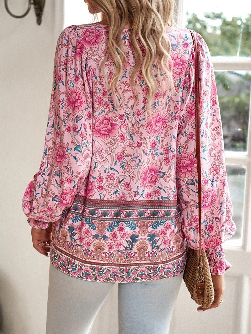 W&W Mode | Elegantes Sommer Blumenoberteil Für Damen