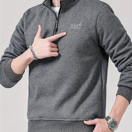 WW | Herren Pullover mit Stehkragen für Herbst Winter