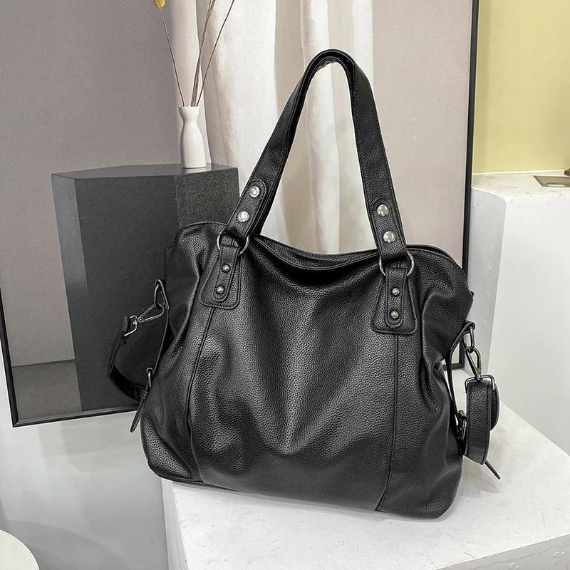 W&W Mode | Luxe Lederne Damen Schultertasche