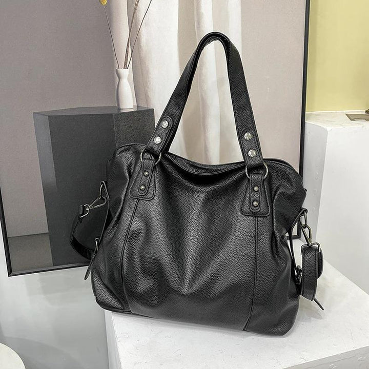 W&W Mode | Luxe Lederne Damen Schultertasche