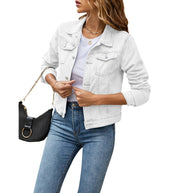 WW | Sommerjeansjacke mit Knöpfen für Damen