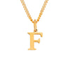 F Rose Gold
