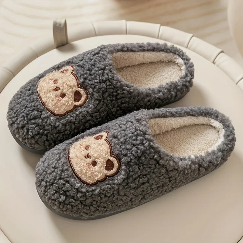 W&W Mode Plüschpantoffel