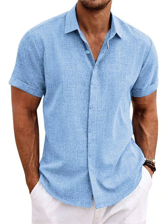 W&W Mode | Herrenshirt. Luftiges Sommershirt in vielen Farben und Größen.