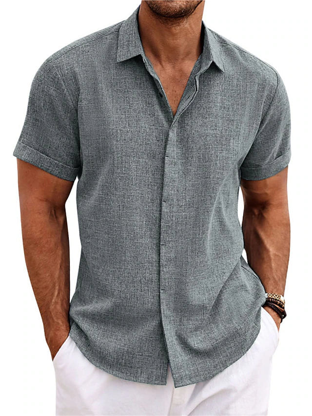 W&W Mode | Herrenshirt. Luftiges Sommershirt in vielen Farben und Größen.