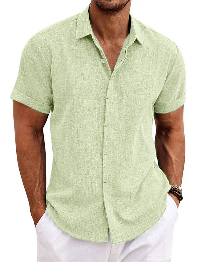 W&W Mode | Herrenshirt. Luftiges Sommershirt in vielen Farben und Größen.