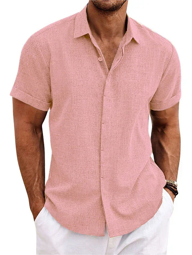 W&W Mode | Herrenshirt. Luftiges Sommershirt in vielen Farben und Größen.