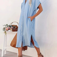 WW | Weiches Jeanskleid für Damen