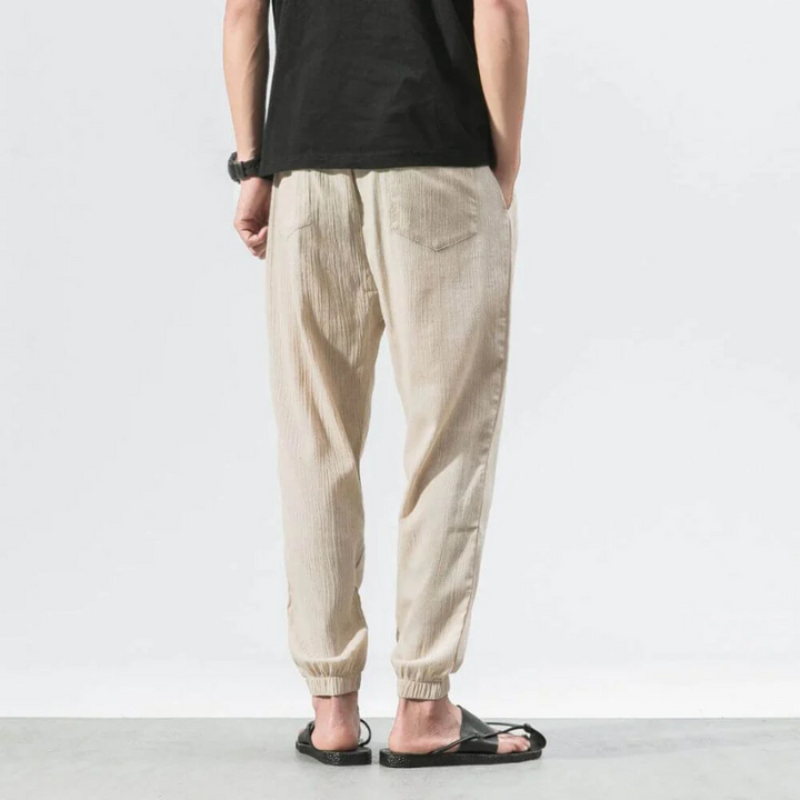 W&W Mode | Herren Sommer Hose In Beige
