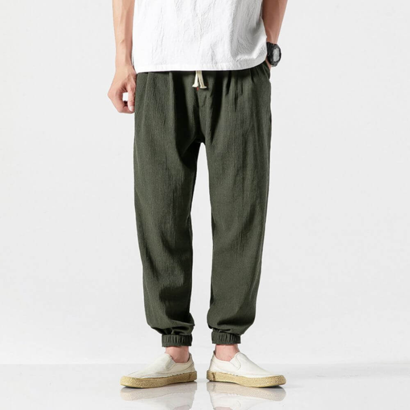 W&W Mode | Herren Sommer Hose In Beige