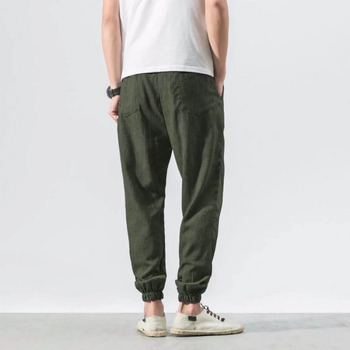 W&W Mode | Herren Sommer Hose In Beige