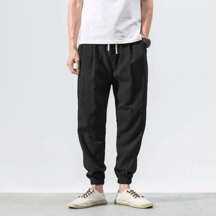 W&W Mode | Herren Sommer Hose In Beige