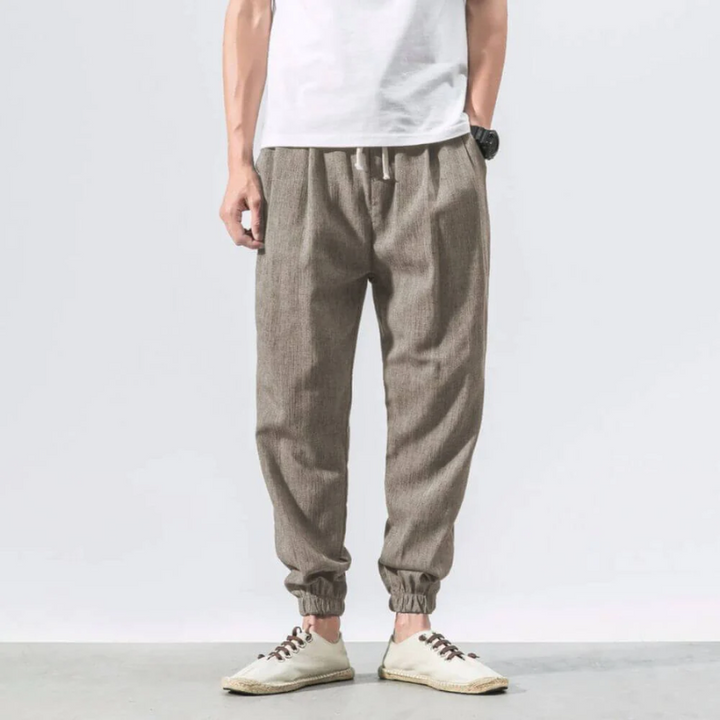 W&W Mode | Herren Sommer Hose In Beige