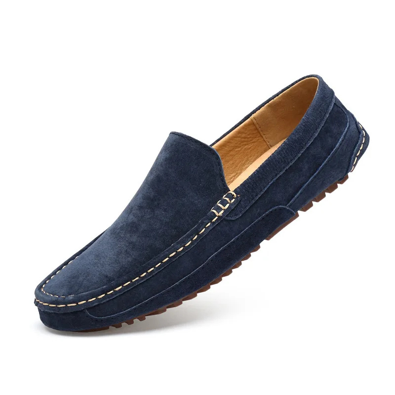 W&W Mode | Herren Beige Mokassins Bequem