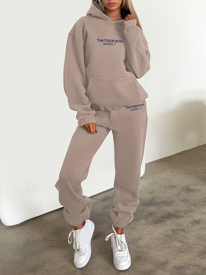 WW | Damen Hose und Strick Set