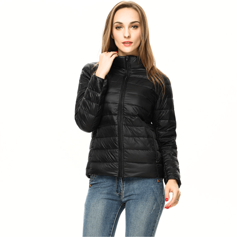 W&W Mode | Damen Jacke Elegante Leichte Daunenjacke Trendy & Bequem